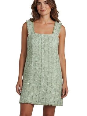 house of harlow green and white dress 1960 | Dresses | House Of Harlow 96 Vibrant With Ties Around Waist LIZNEW